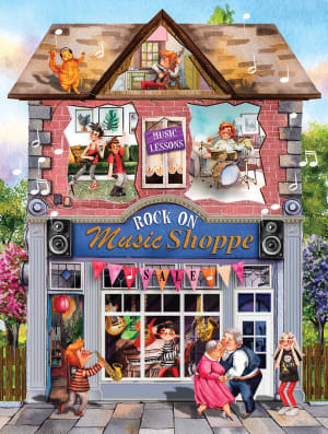 Country Escapes - The Puzzle Shed - 500 Piece Jigsaw Puzzle