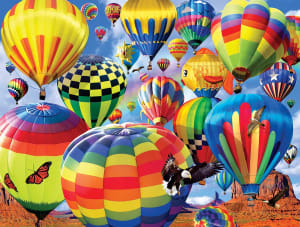 Taking Flight Hot Air Balloon By SunsOut
