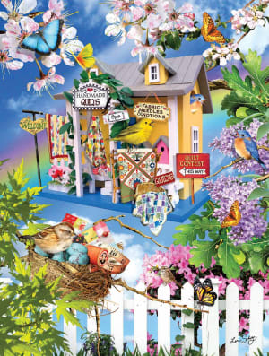 Sky High Quilts Flower & Garden By SunsOut