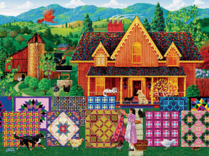 Morning Day Quilt Americana By SunsOut