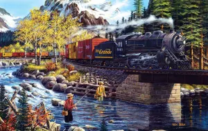 Cascade Run Lakes & Rivers By SunsOut