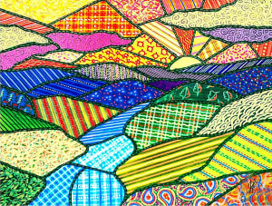 Quilted Appalachian Sunset Quilting & Crafts By SunsOut