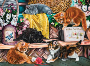 Playful Kittens Cats By SunsOut