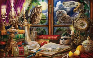 Evening with Owls Books & Reading By SunsOut