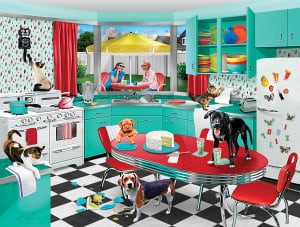 Kitchen Mischief Around the House By SunsOut