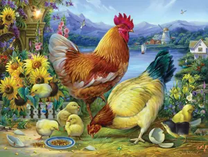 Rooster Walk Farm Animal By SunsOut