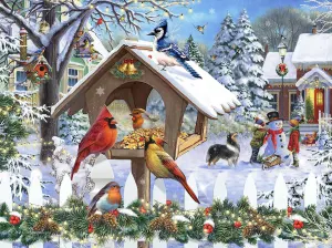 Christmas Birds Christmas By SunsOut