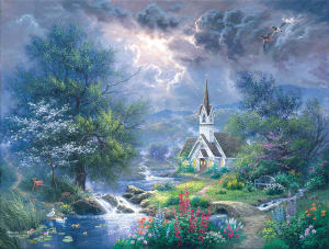 Sweet Hour of Prayer Lakes & Rivers By SunsOut