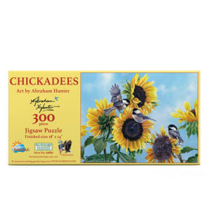 Chickadees Flower & Garden By SunsOut