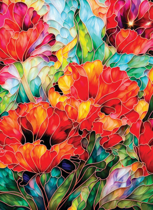 Tulips Flower & Garden By SunsOut
