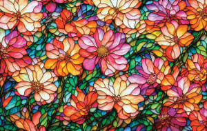 Flower Garden Flower & Garden By SunsOut