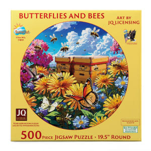 Butterflies and Bees Flower & Garden By SunsOut