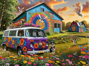 Hippie House Farm By SunsOut