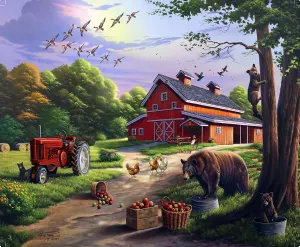 Orchard Companions Bear By SunsOut