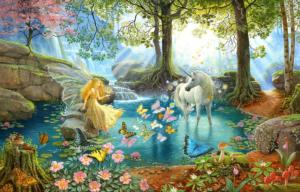Butterfly Fairy Unicorn Jigsaw Puzzle By SunsOut