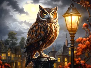 Fall Perch Halloween By SunsOut