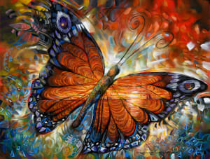 Uninhibited Light Butterflies and Insects By SunsOut