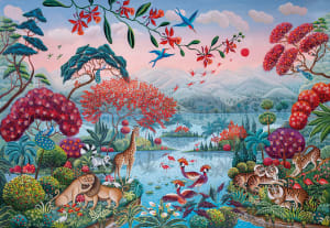 The Peaceful Jungle Jungle Animals By Clementoni