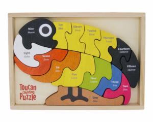 Counting Toucan Educational Children's Puzzles By Begin Again