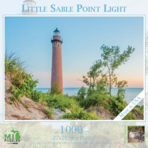 Little Sable Point Light Photography Jigsaw Puzzle By MI Puzzles