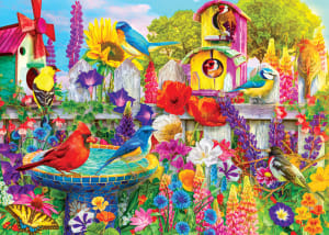 Bird Bath Garden Flower & Garden By Kodak