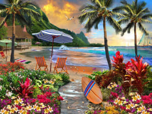 Hawaiian Life Beach & Ocean By Vermont Christmas Company