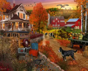 Country Inn & Farm Fall By Vermont Christmas Company