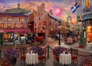 Old Montreal Canada Jigsaw Puzzle By Vermont Christmas Company