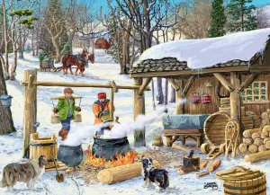 Maple Syrup Time Cabin & Cottage By Vermont Christmas Company