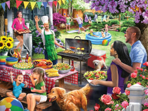 Backyard BBQ Around the House By Vermont Christmas Company