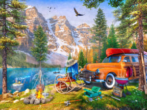 Lake Moraine Lakes & Rivers By Vermont Christmas Company