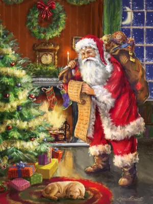 Santa Claus Christmas By Vermont Christmas Company