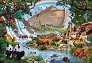 Noah's Ark Boat By Vermont Christmas Company