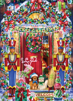 Christmas Welcome Around the House By Vermont Christmas Company
