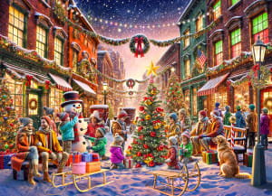Downtown Christmas Christmas By Vermont Christmas Company