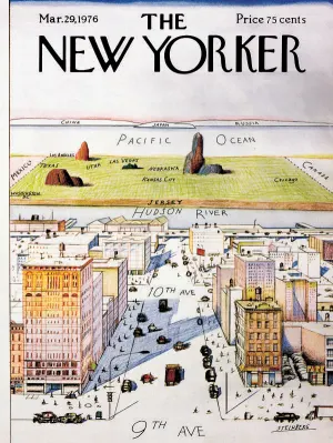 View of the World Magazines and Newspapers By New York Puzzle Co