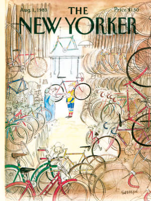 Bicycle Shop Bicycle By New York Puzzle Co