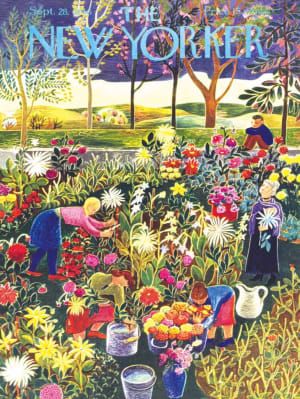 Flower Garden Magazines and Newspapers By New York Puzzle Co