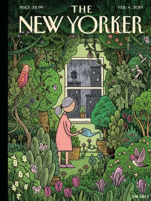 Winter Garden Magazines and Newspapers By New York Puzzle Co