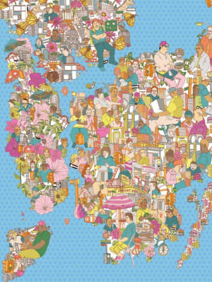 City of Dreamers Maps & Geography By New York Puzzle Co