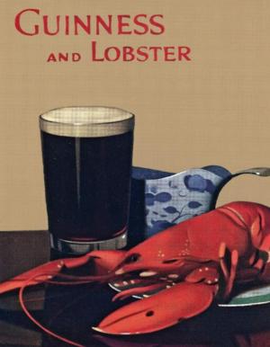 Guinness And Lobster Mini Puzzle Drinks & Adult Beverage Miniature Puzzle By New York Puzzle Co