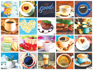 Love Coffee Collage By Kodak