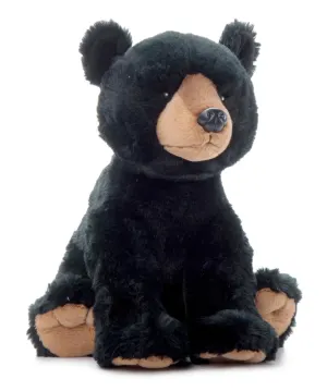 Black Bear MD 12" (28cm) By The Petting Zoo