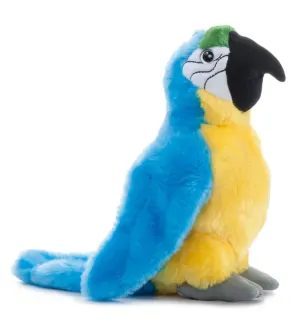 Blue & Yellow Macaw SM 9" (23cm) By The Petting Zoo