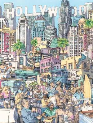 California Dreaming People By New York Puzzle Co