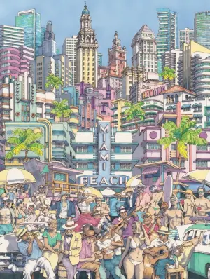 Sun Kissed City People By New York Puzzle Co