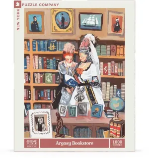 Argosy Bookstore Shopping By New York Puzzle Co