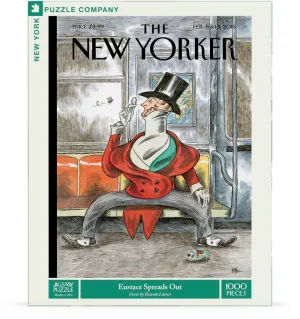 Eustace Spreads Out Magazines and Newspapers By New York Puzzle Co