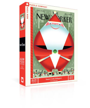 Santa's Little Schleppers Christmas By New York Puzzle Co