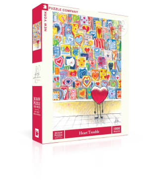 Heart Trouble Collage By New York Puzzle Co
